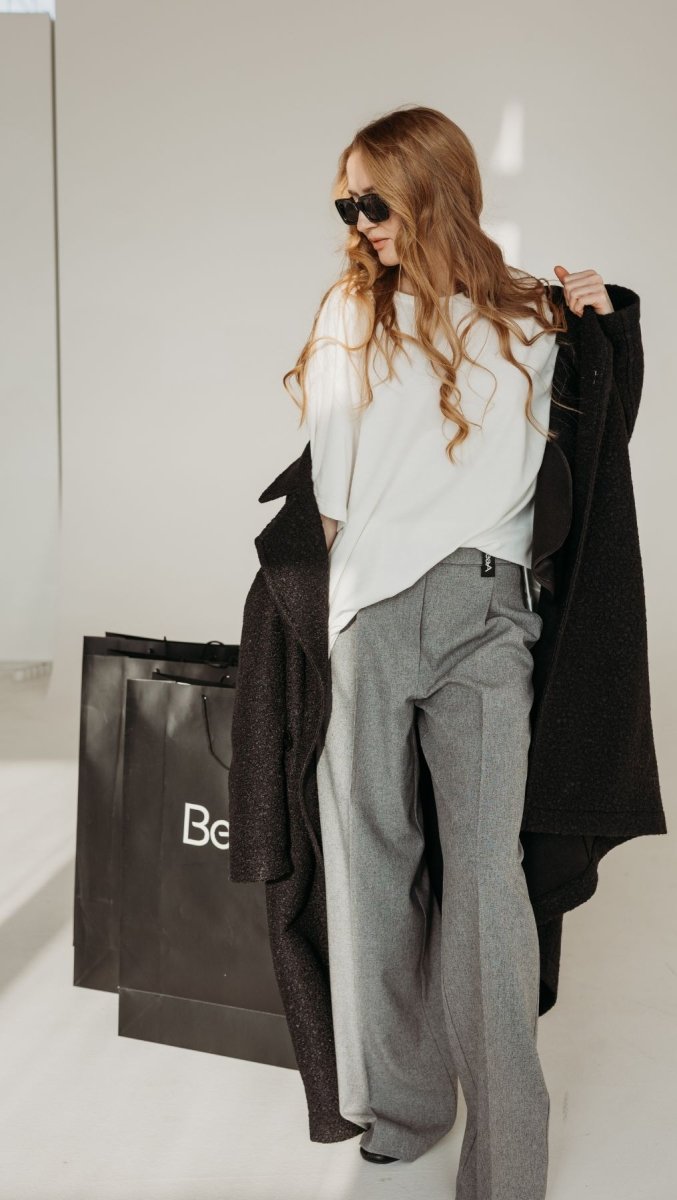 Button Coat Black - BeaA - Be At Home with Yourself - coat