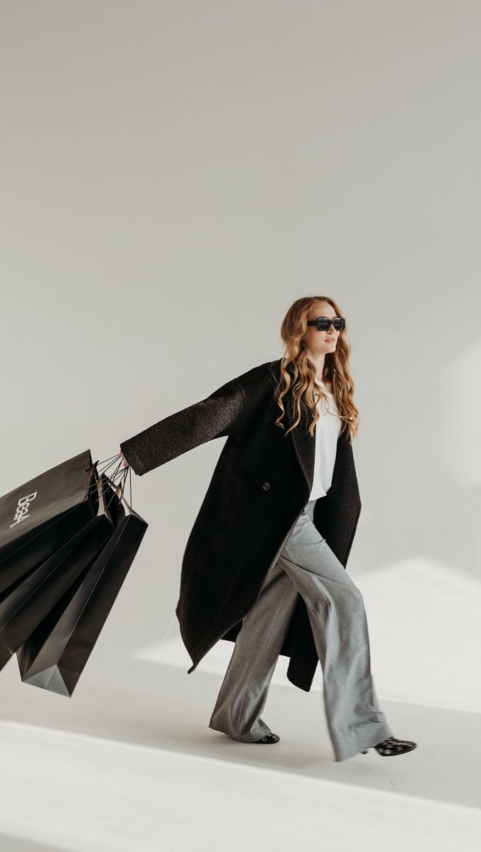 Button Coat Black - BeaA - Be At Home with Yourself - coat