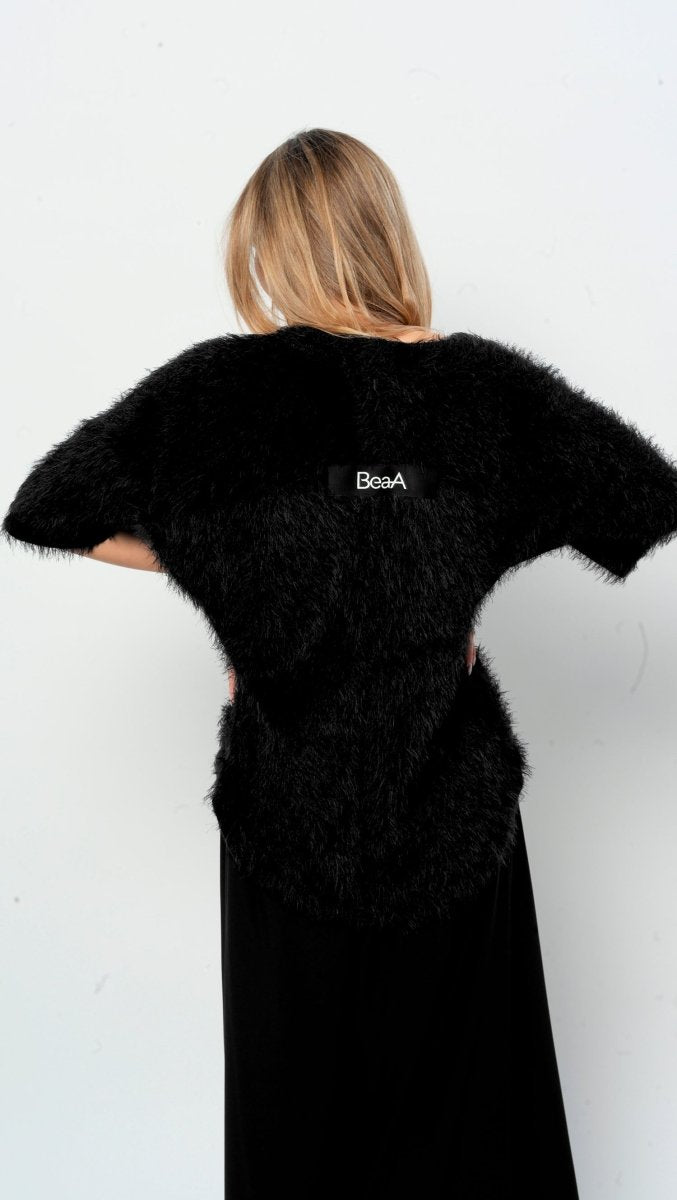 Fluffy Top Black - BeaA - Be At Home with Yourself - Top