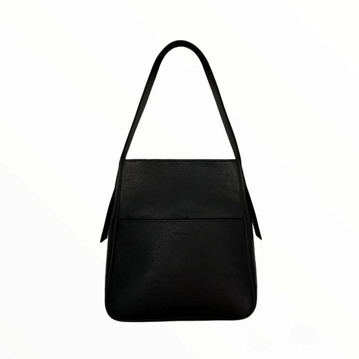 GRAINED LEATHER SHOULDER BAG - BeaA - Be At Home with Yourself - Bag