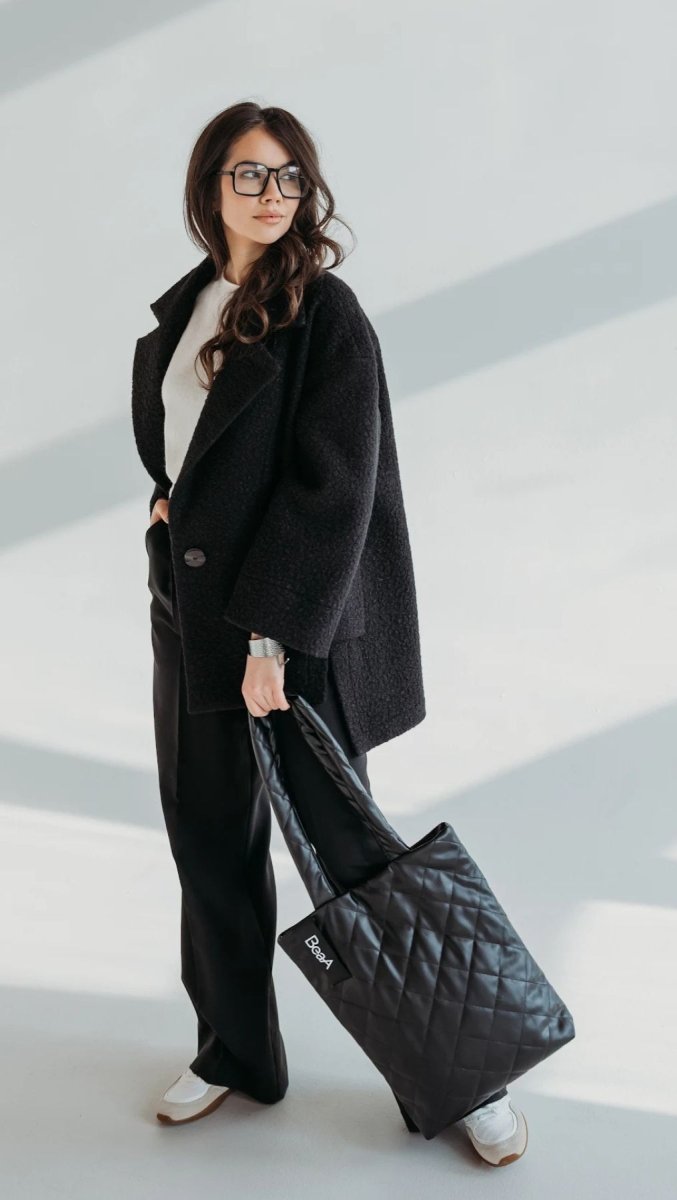 Jacket Black - BeaA - Be At Home with Yourself - coat