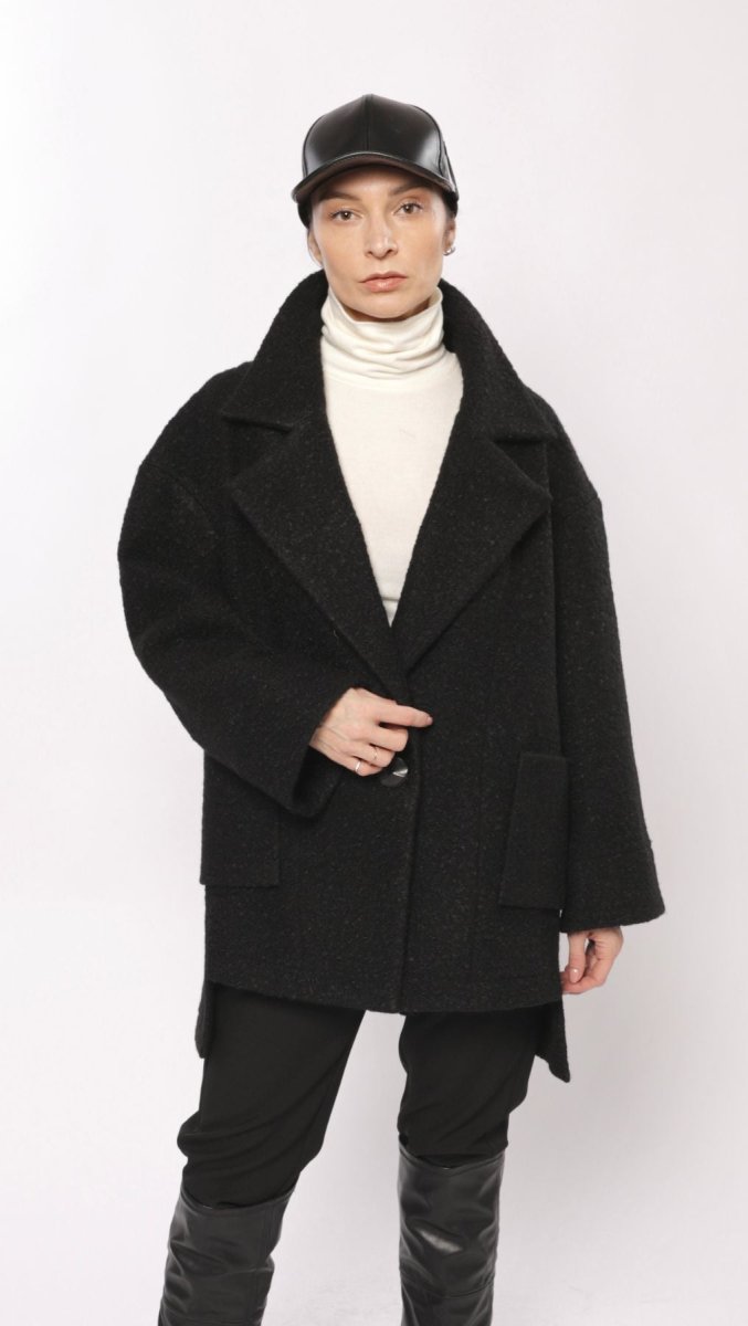 Jacket Black - BeaA - Be At Home with Yourself - coat