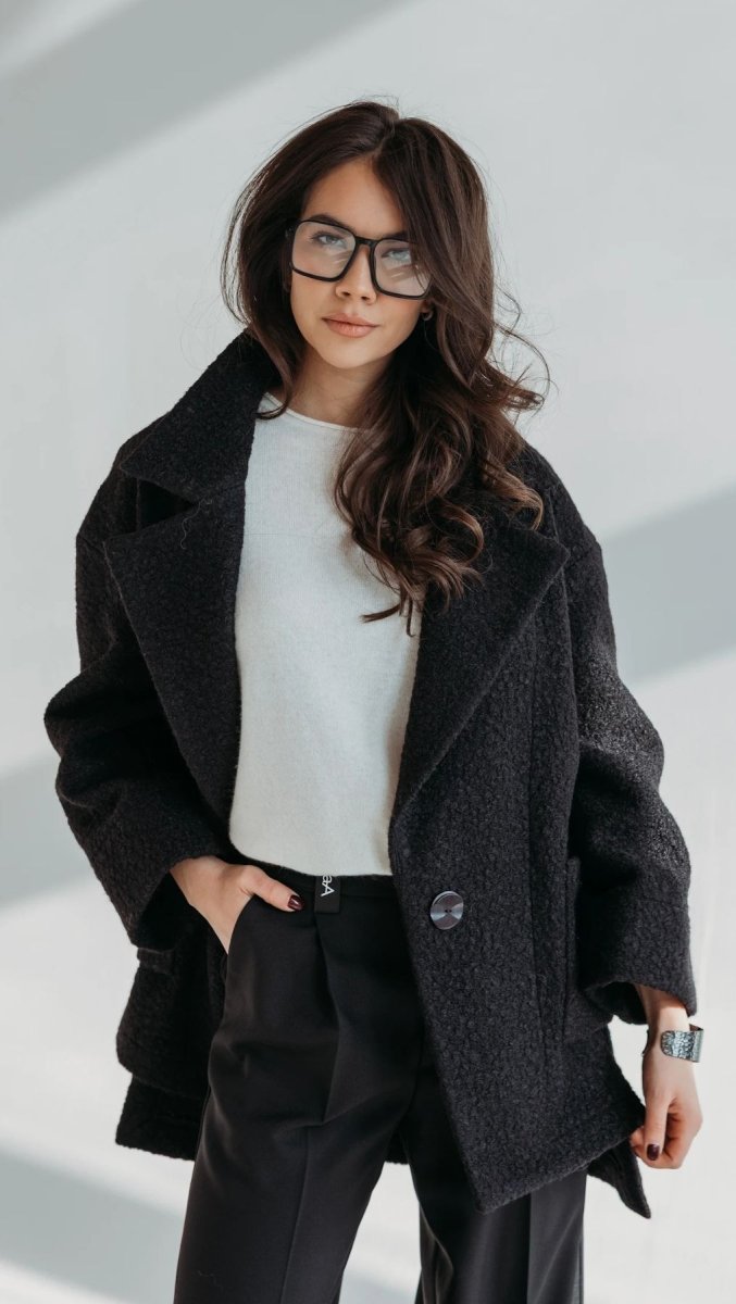 Jacket Black - BeaA - Be At Home with Yourself - coat