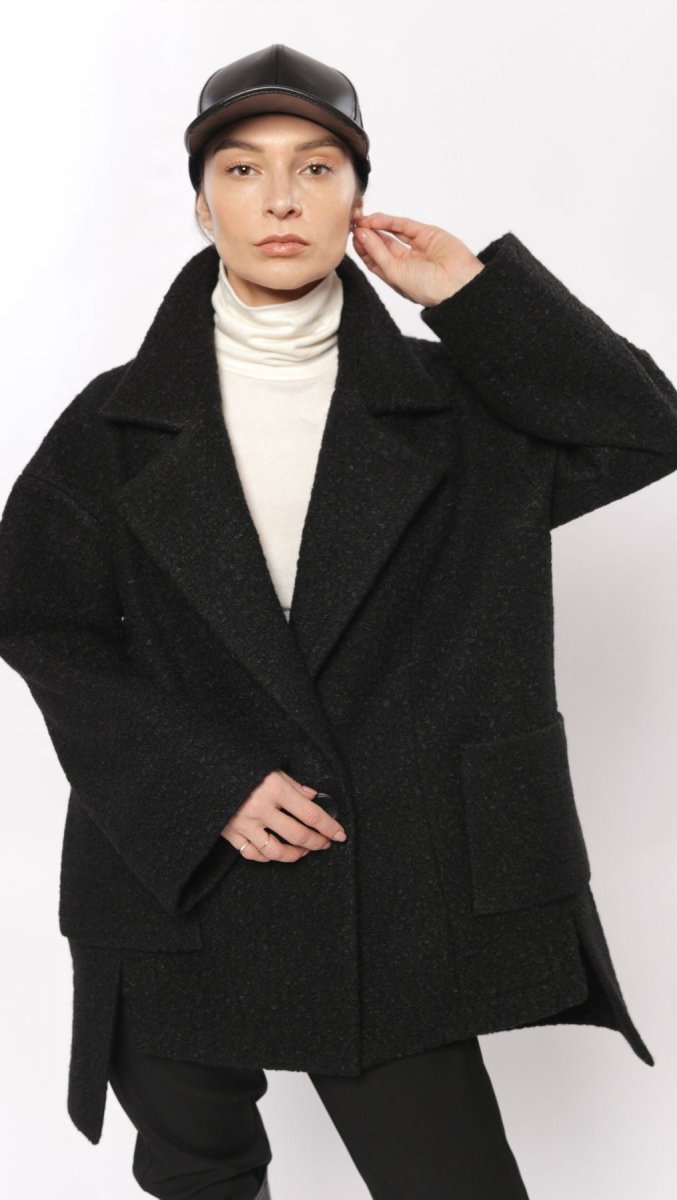 Jacket Black - BeaA - Be At Home with Yourself - coat