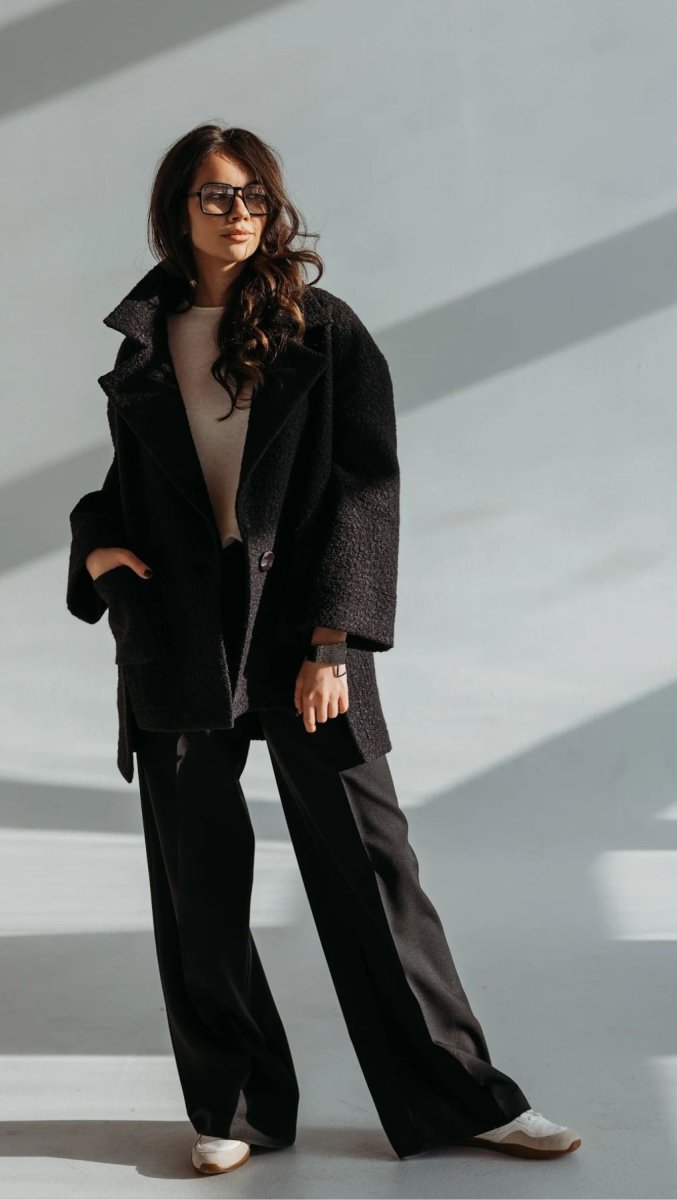 Jacket Black - BeaA - Be At Home with Yourself - coat