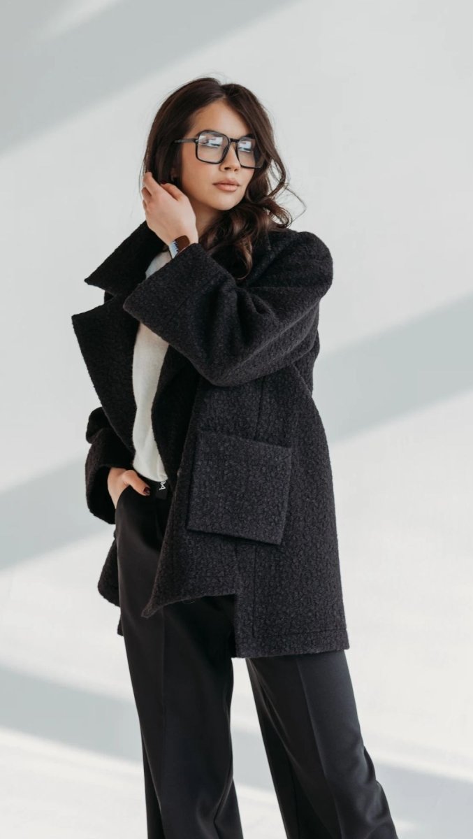 Jacket Black - BeaA - Be At Home with Yourself - coat
