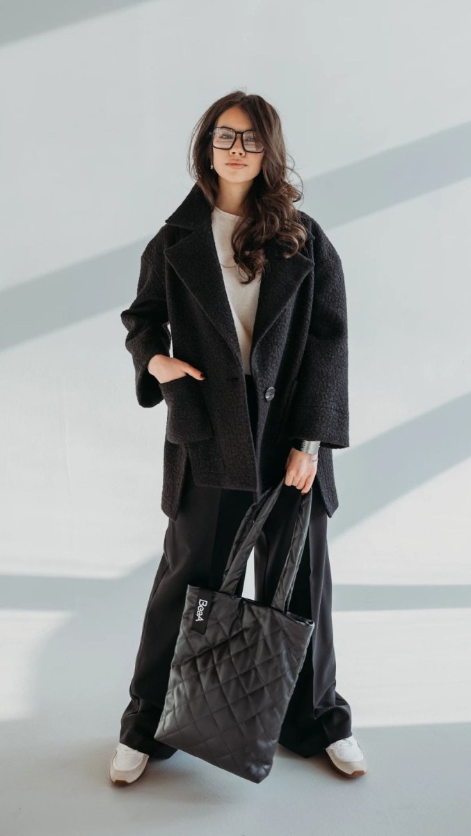 Jacket Black - BeaA - Be At Home with Yourself - coat