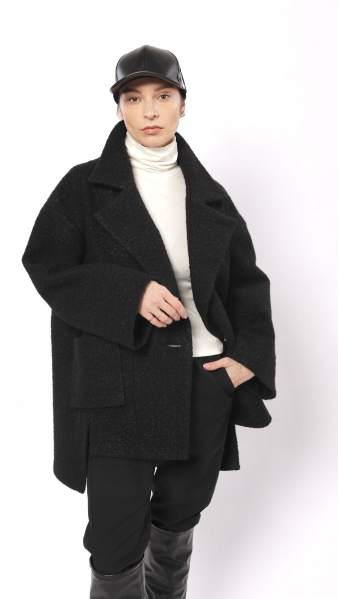 Jacket Black - BeaA - Be At Home with Yourself - coat