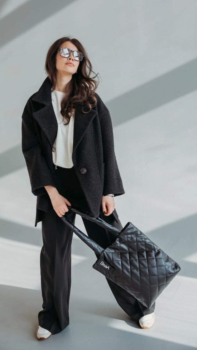 Jacket Black - BeaA - Be At Home with Yourself - coat