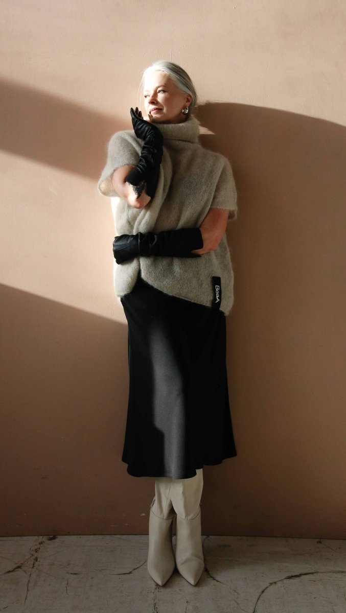 Midi Skirt Black - BeaA - Be At Home with Yourself - skirt