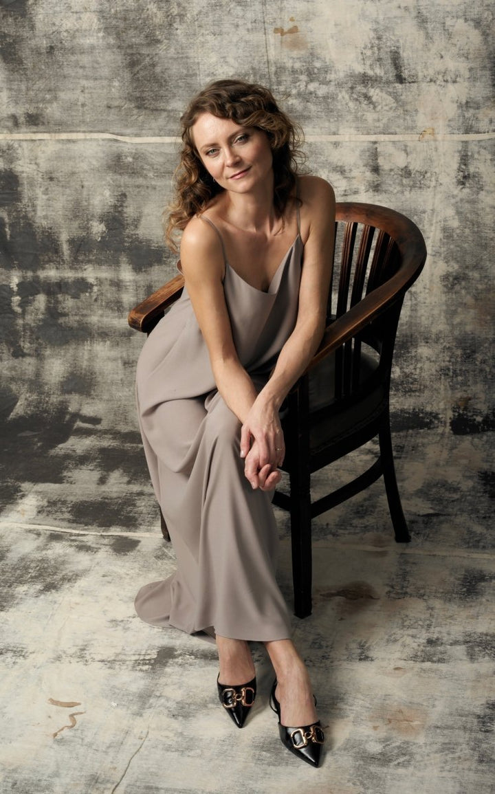 Open Back long dress Cocoa Edition - BeaA - Be At Home with Yourself - Long Dress