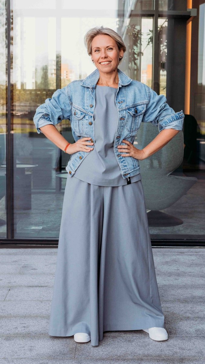 Palazzo trousers Linen
