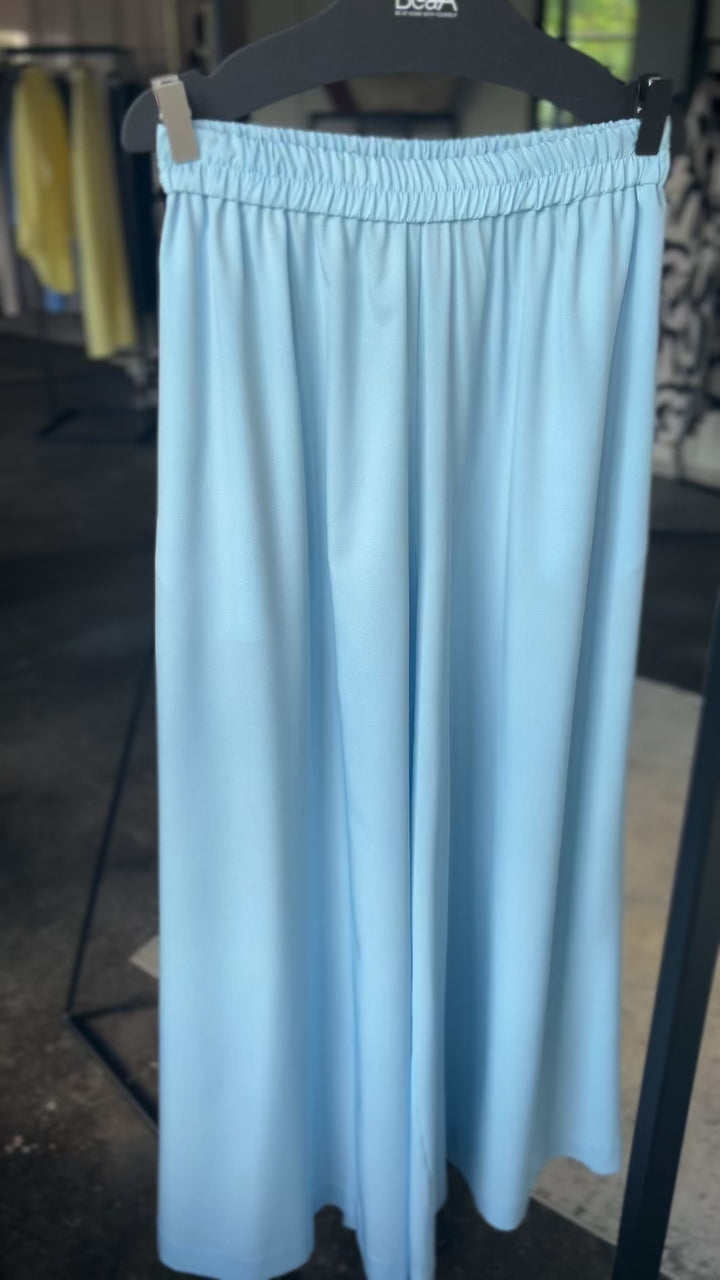 Palazzo Trousers Sky Blue