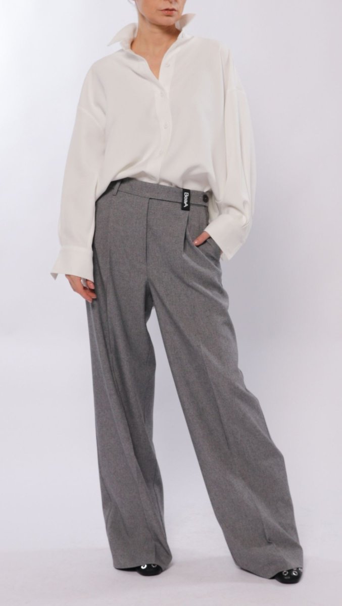 Regular - fit trousers Shark gray - BeaA - Be At Home with Yourself - Trousers