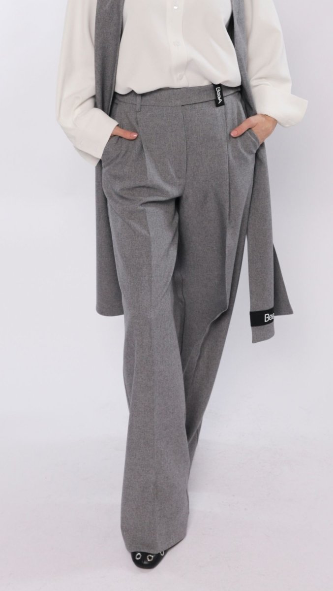 Regular - fit trousers Shark gray - BeaA - Be At Home with Yourself - Trousers