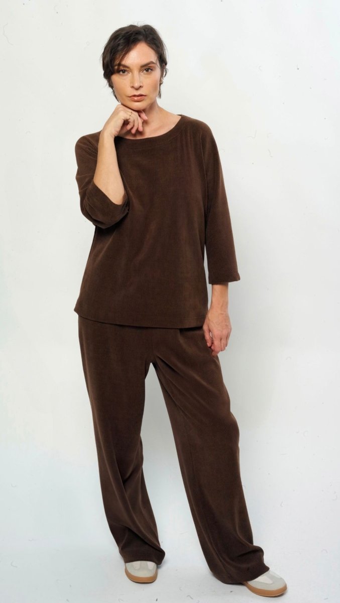 Relax wear set Deep Brown - BeaA - Be At Home with Yourself - Loungewear