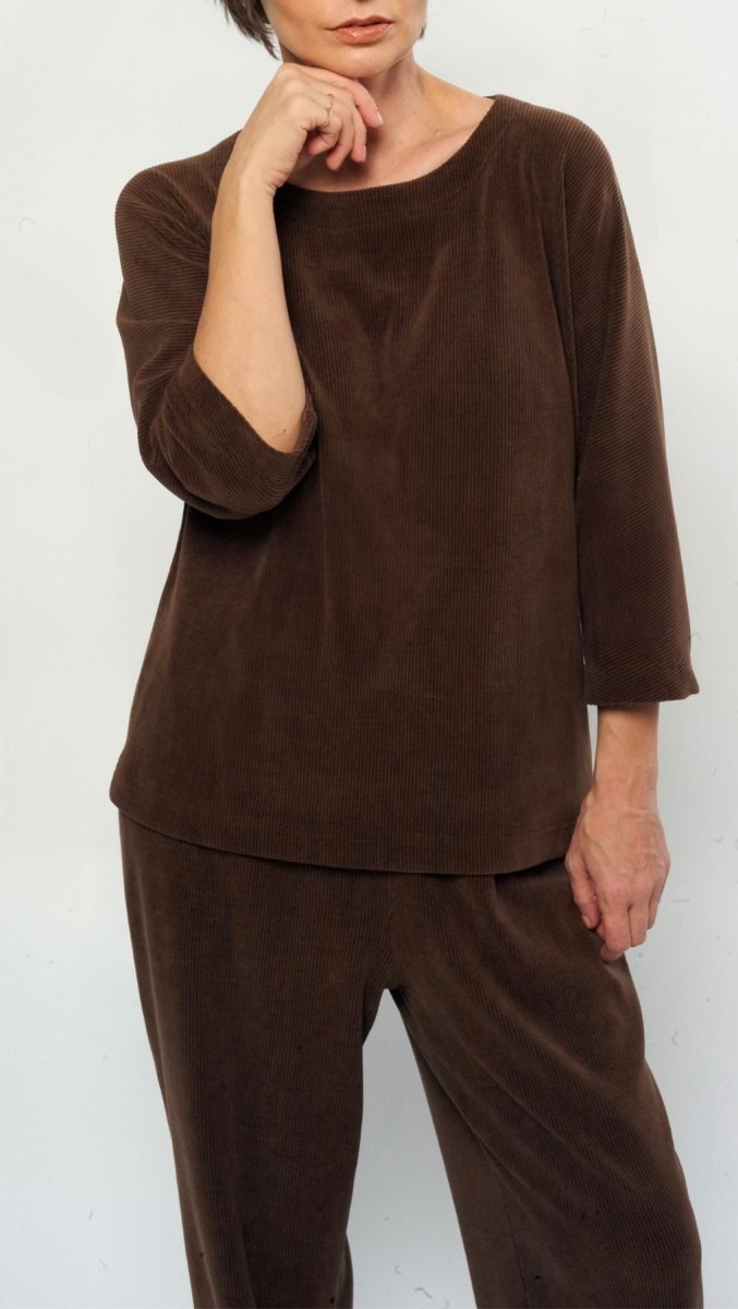 Relax wear set Deep Brown - BeaA - Be At Home with Yourself - Loungewear