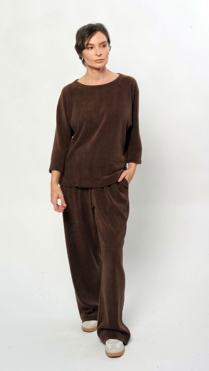 Relax wear set Deep Brown - BeaA - Be At Home with Yourself - Loungewear