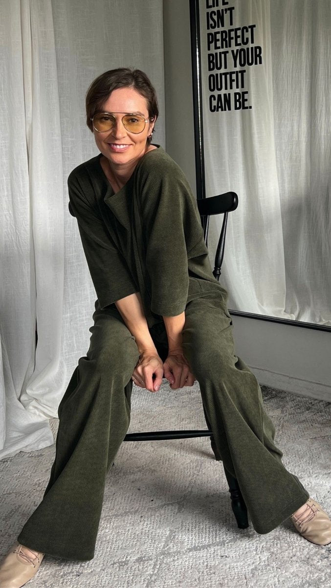 Relax wear set Forest Green - BeaA - Be At Home with Yourself - Loungewear