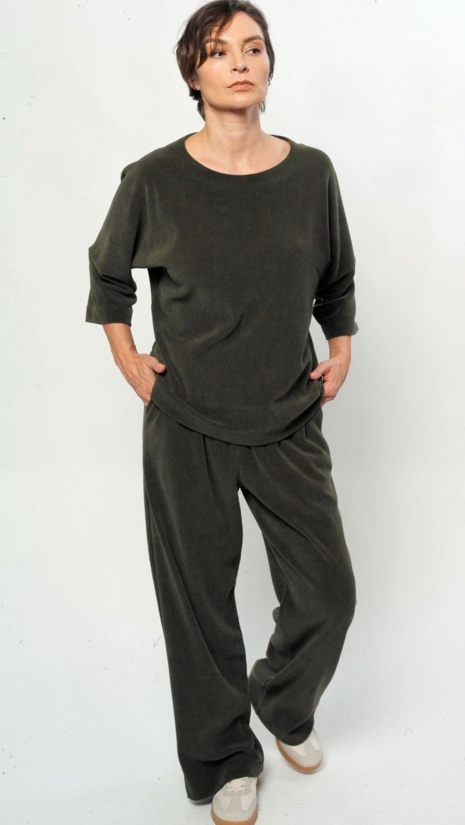 Relax wear set Forest Green - BeaA - Be At Home with Yourself - Loungewear