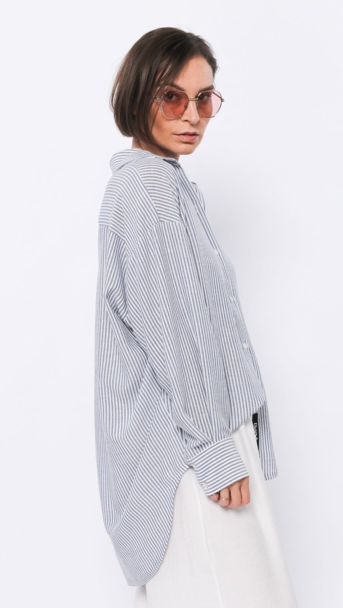 Riviera shirt Marina Stripe - BeaA - Be At Home with Yourself - Top