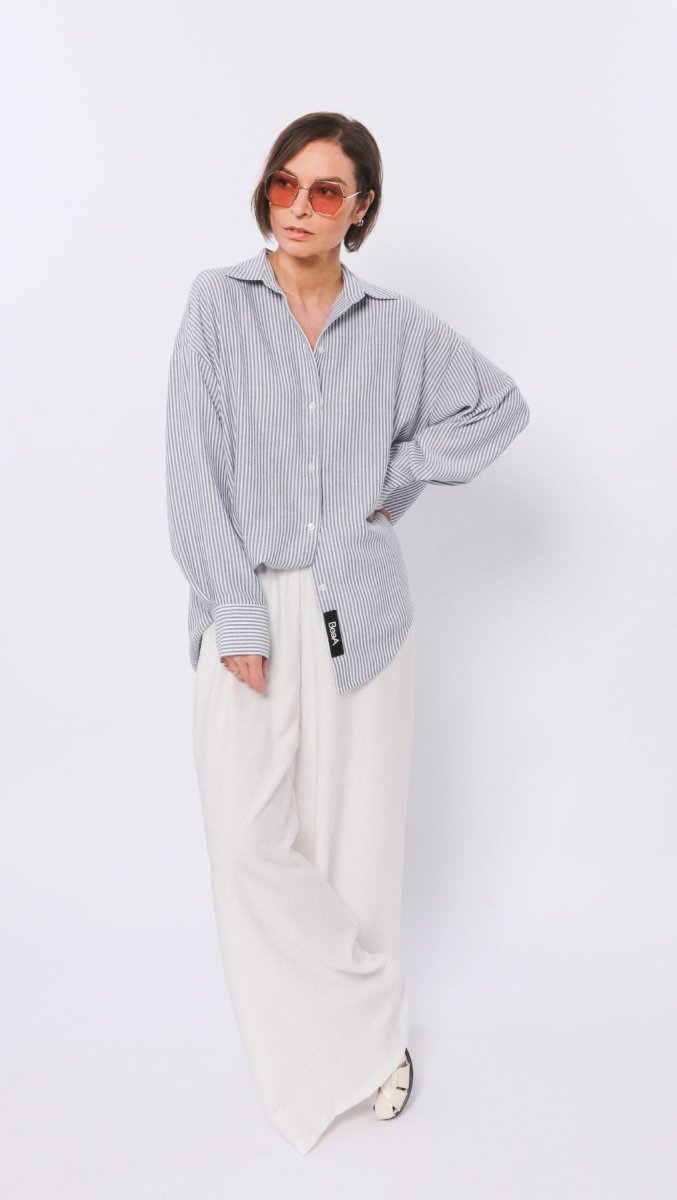 Riviera shirt Marina Stripe - BeaA - Be At Home with Yourself - Top