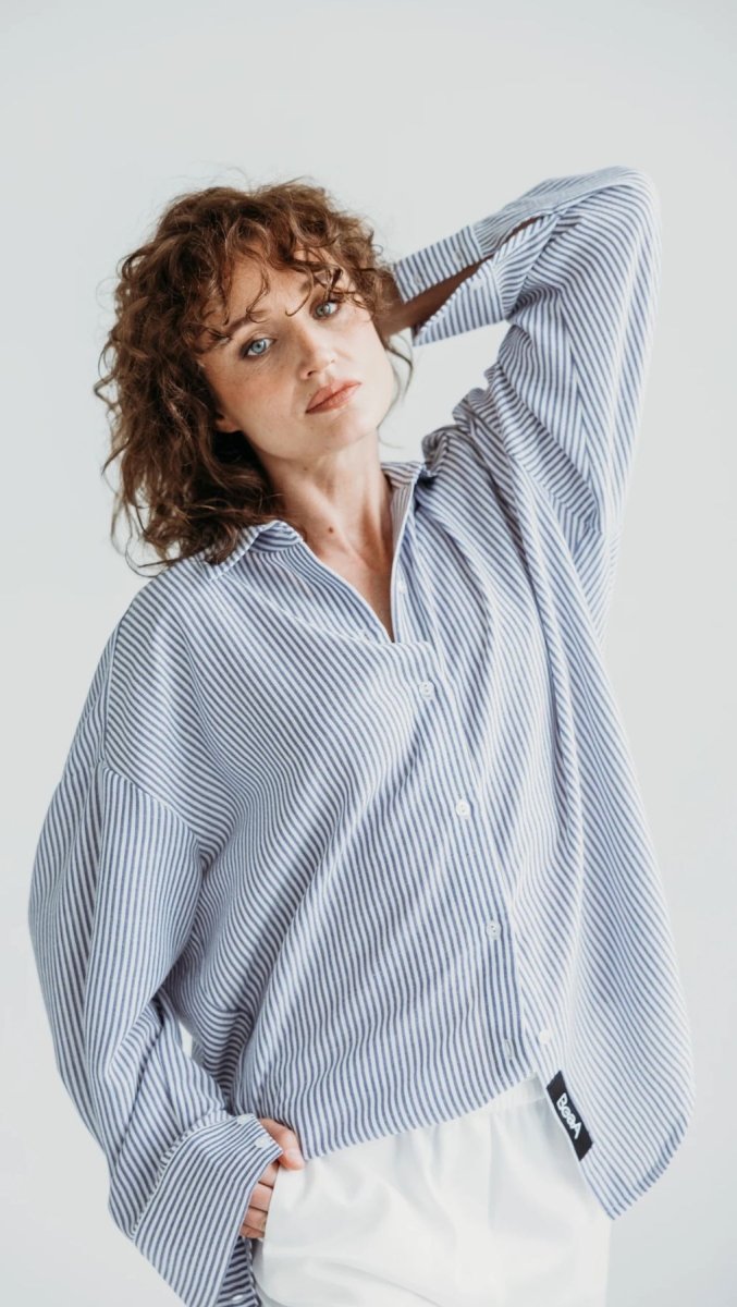 Riviera shirt Marina Stripe - BeaA - Be At Home with Yourself - Top