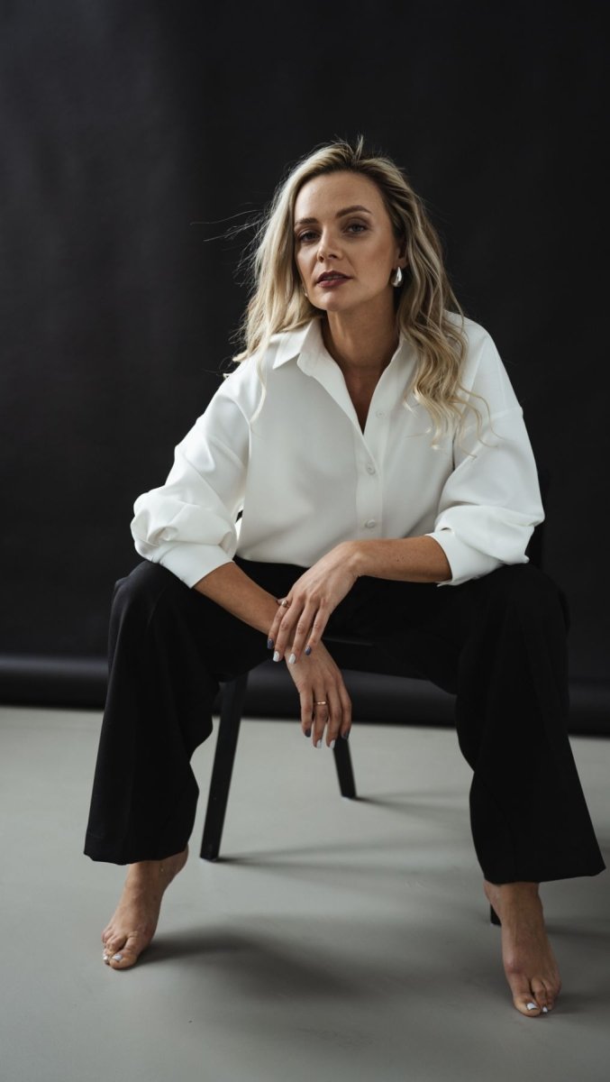 Shirt White - BeaA - Be At Home with Yourself - Top