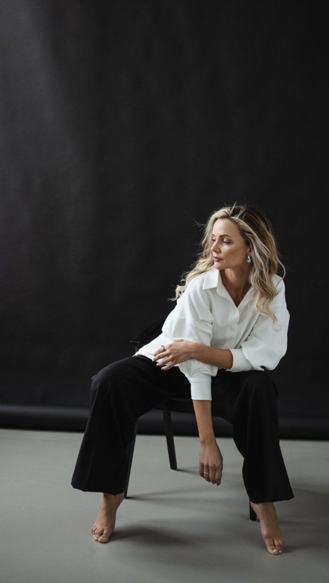 Shirt White - BeaA - Be At Home with Yourself - Top