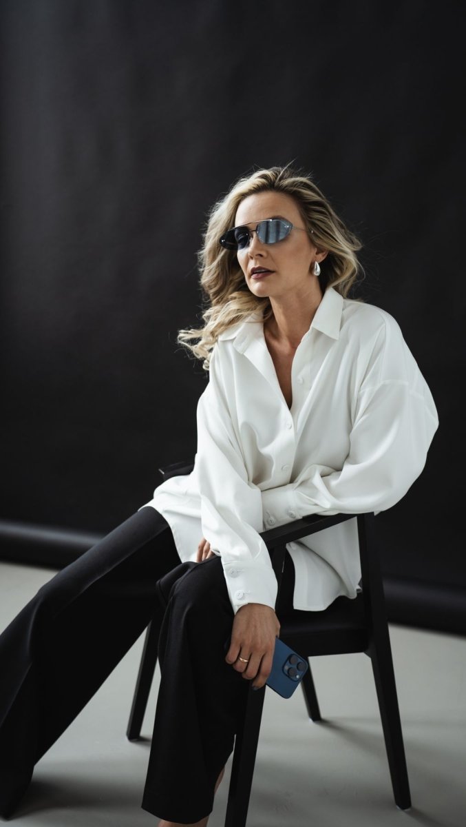 Shirt White - BeaA - Be At Home with Yourself - Top
