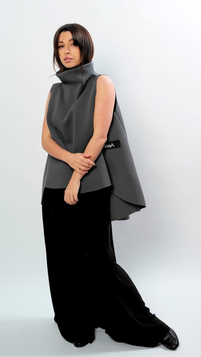 Top "BEAA x SFINKSA" Gray - BeaA - Be At Home with Yourself - Top