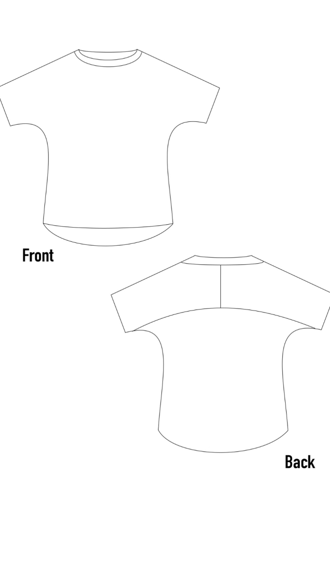 Top Short Sleeve Black - BeaA - Be At Home with Yourself - Top