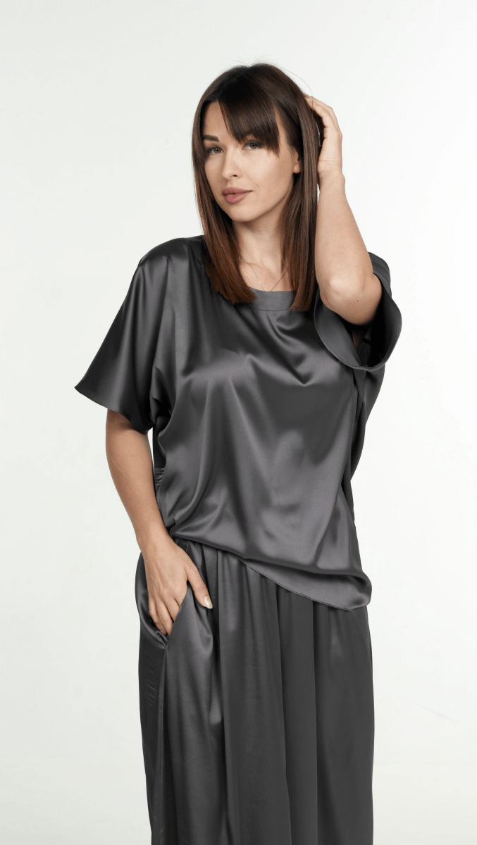 Top Silk Graphite - BeaA - Be At Home with Yourself - Top