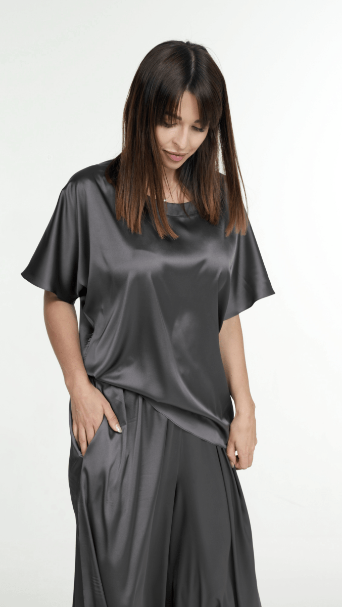 Top Silk Graphite - BeaA - Be At Home with Yourself - Top
