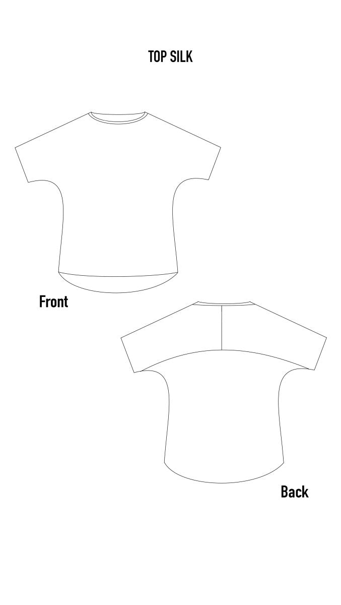 Top Silk White - BeaA - Be At Home with Yourself - Top