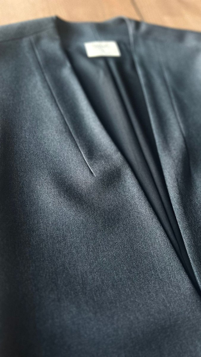 Vest midi Dark gray - BeaA - Be At Home with Yourself - vests