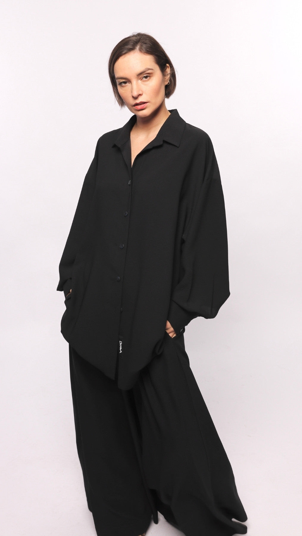 Brīva piegriezuma krekls (XL-3XL)