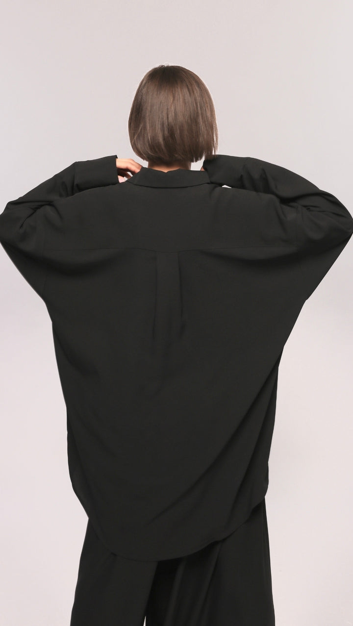 Brīva piegriezuma krekls (XL-3XL)