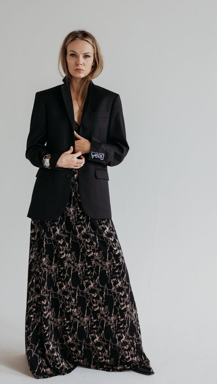 Длинная юбка Sable Noir