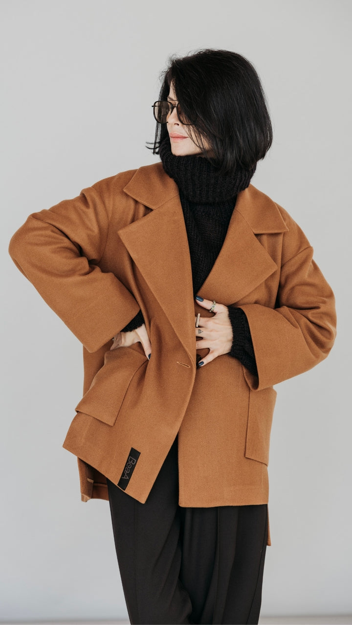 Jacket Dark Camel