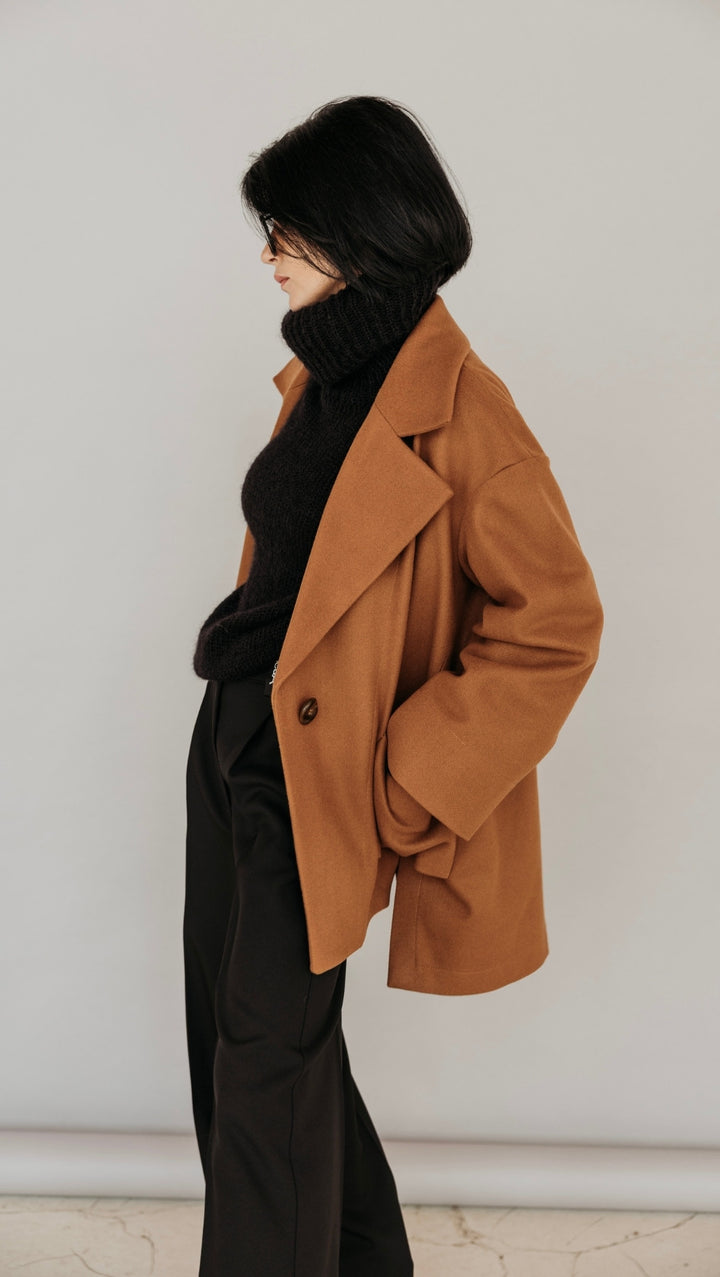 Jacket Dark Camel