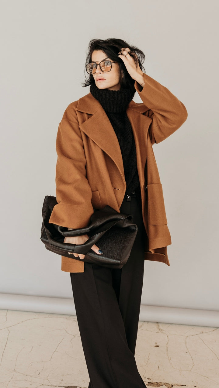 Jacket Dark Camel