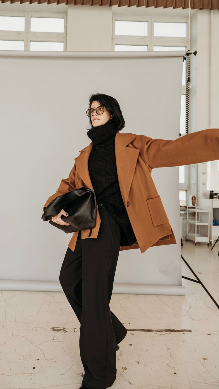 Jacket Dark Camel