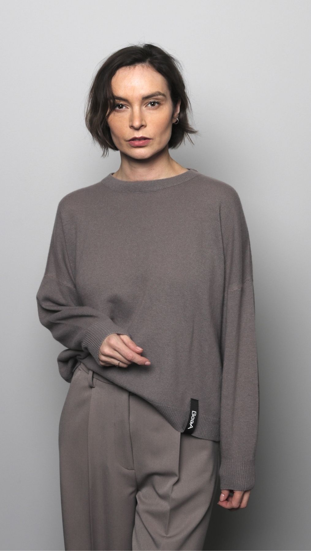 Cashmere sweater Hazel / Espresso