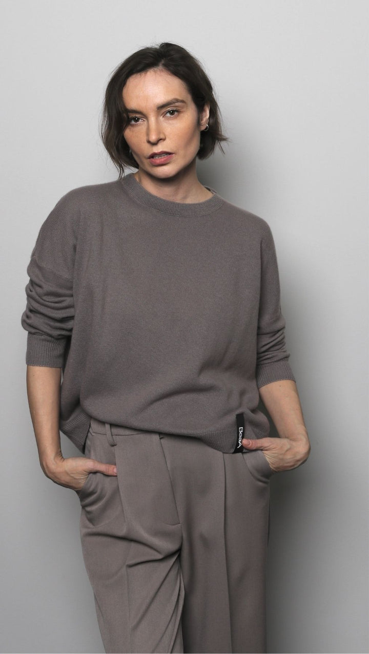 Cashmere sweater Hazel / Espresso