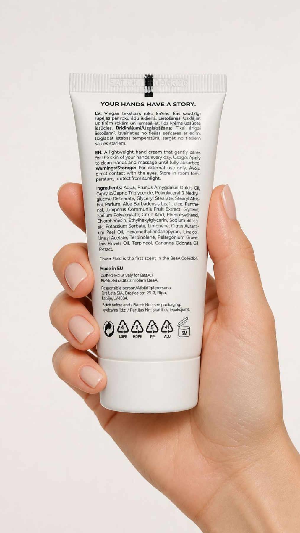 BeaA Hand Cream – Flower Field (50 ml)