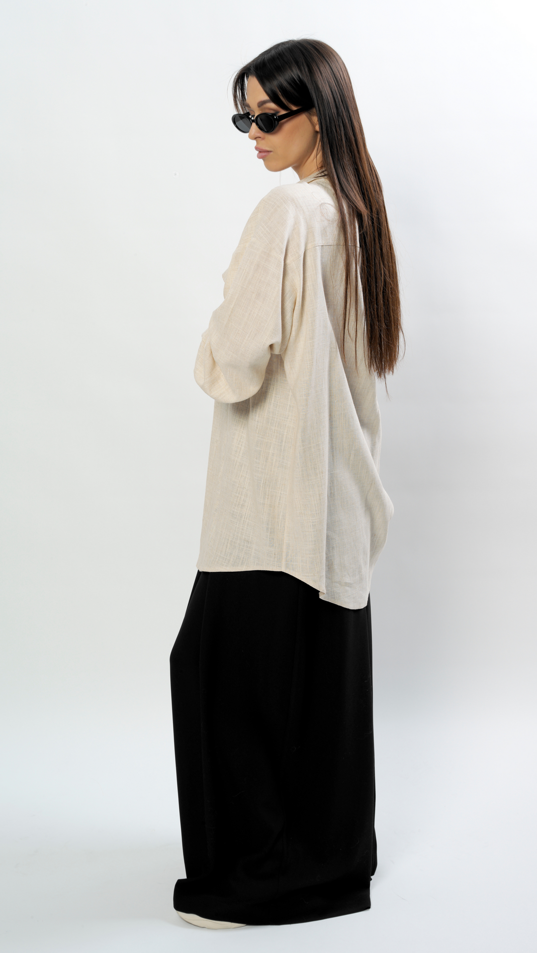 Beige shirt "BEAA x SFINKSA" BeaA - Be At Home with Yourself