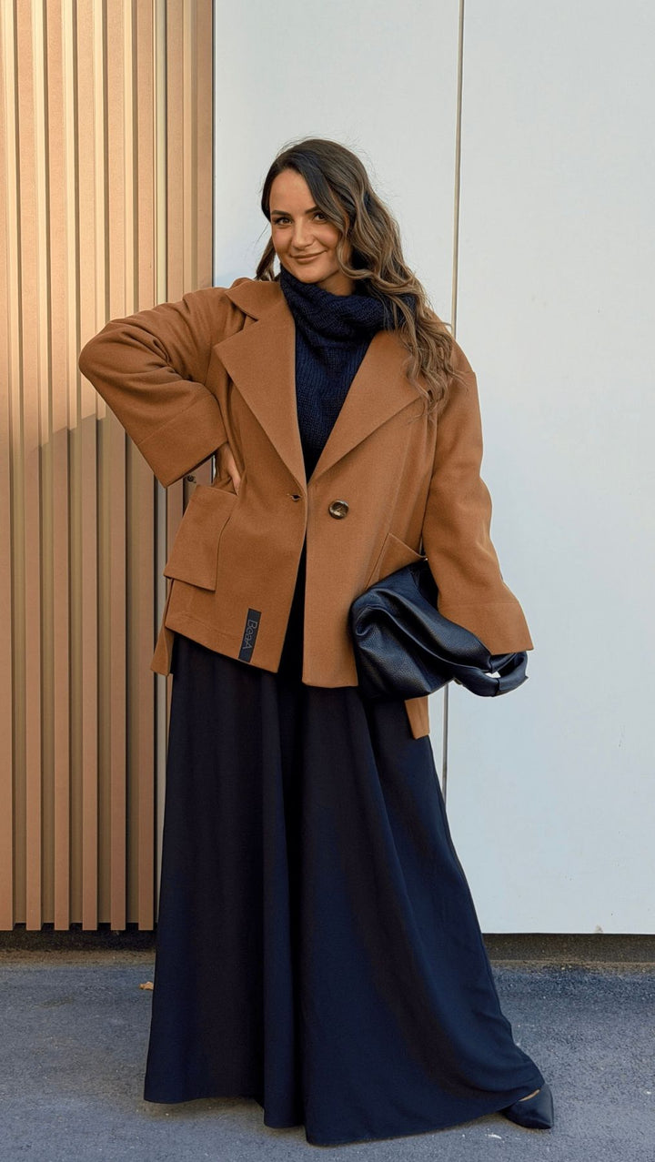 DARK CAMEL LOOK