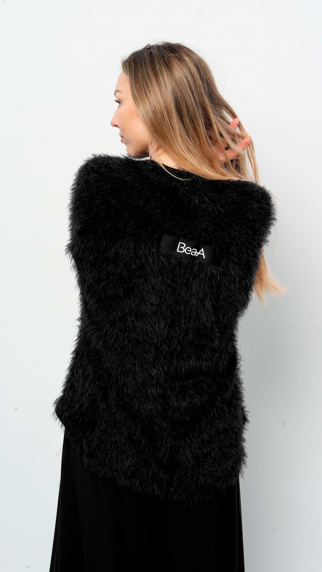 Fluffy top Black