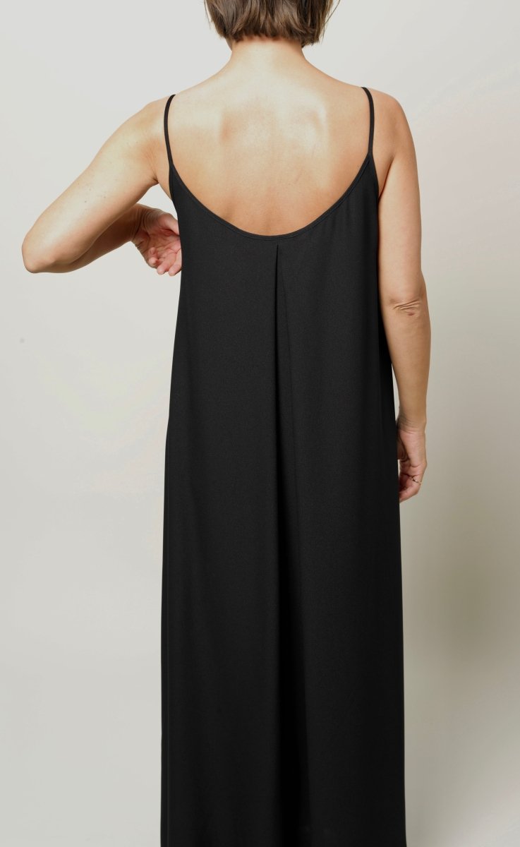 Long dress with straps BeaA - Be At Home with Yourself